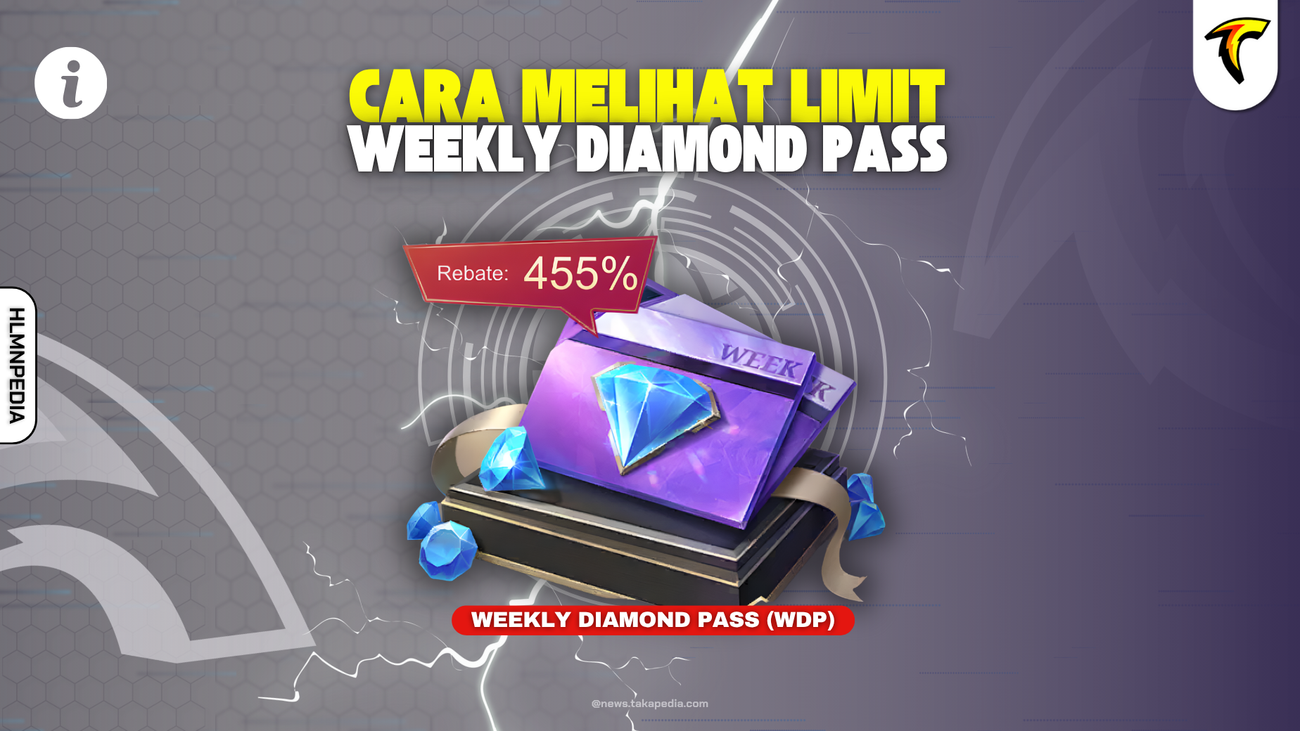 Cara Melihat Limit Weekly Diamond Pass (WDP)