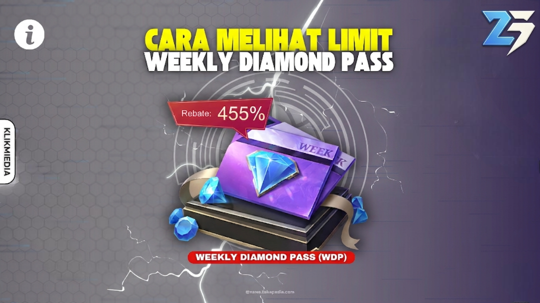 Cara Melihat Limit Weekly Diamond Pass (WDP)